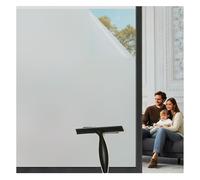 Film vitrage adhésif Statique, Décoration fenêtre confidentialité pour Salle de Bain et Porte d'entrée, Protection UV, Réutilisable, Pose Facile (Frosted,60 * 200cm)