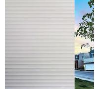 Film Vitre Film Fenetre Anti Regard 65 x 500 cm Bon Intimité, Electrostatique Opaque, Pas de Colle Film Décoratif Opaque en Vinyle Dépoli pour Maison, Bureau, persiennes