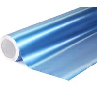 Film wrap bleu mat poncé nacré 152x1000cm - intérieur/extérieur