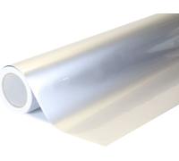 Film wrap métal argenté brillant 152x700cm - intérieur/extérieur