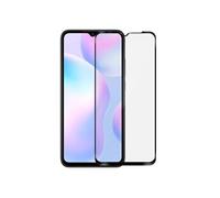 Film pour Xiaomi Redmi 9A / 9C Verre Trempé Biseauté Transparent au Contour Noir