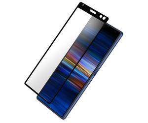 Film Xperia 10 Protège écran Verre trempé 9H Bords biseautés Noir