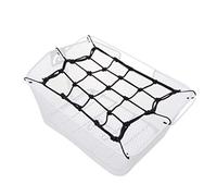 Filmer Filet à Bagages pour Les paniers de vélo Unisex-Adult, Noir, 25 x 25 cm