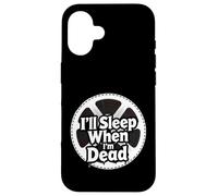 Filmmaker Editor Horror Movie I'll Sleep When I'm Dead Coque pour iPhone 16
