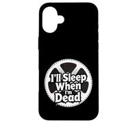 Filmmaker Editor Horror Movie I'll Sleep When I'm Dead Coque pour iPhone 16 Plus