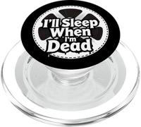 Filmmaker Editor Horror Movie I'll Sleep When I'm Dead PopSockets PopGrip pour MagSafe