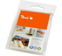 Films à plastifier Peach étiquettes d'adresse de bagages, 125 mic. brillant, PPR525-11, 25 pcs.