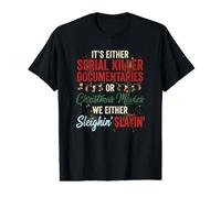 Films de Noël ou documentaires sur Le Crime T-Shirt Graphique avec Valeur