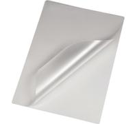 Films de pelliculage EUROSUPPLIES/ format B8/ 125 mic/ 60x95 mm/ brillant/ paquet de 100