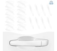 Films de Protecteur de Poignée de Porte de Voiture 16 Pcs Film de Protection de Peinture de Voiture Transparent Prévenir les Rayures Anti-frottement pour la Plupart des Voitures