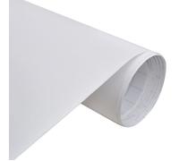 vidaXL Film de protection auto-adhésif pour rétroviseurs – Blanc mat 100×150+50×150 cm (2 pièces)