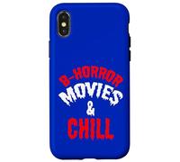 Films d'horreur Chill Night Halloween Effrayant Amusant Coque pour iPhone X/XS