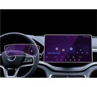 Films Protection D'écran Film Protection D'écran en Verre Trempé Bleu pour BYD pour Seal U pour DM-i 2024, 15,6 Pouces, Navigation GPS, Centre Tactile Et Tableau Bord Protecteur D'écran