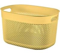 Filo Recycled L Corbeille jaune Curver