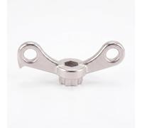FILOEEX Extracteur de manivelle de vélo, extracteur de manivelle 2 en 1 pour outil Shimano HollowTech 2, en acier chromé avec crochet - pour un démontage et un montage rapides