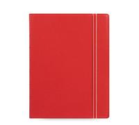 Filofax 115008 Carnet de note A5 avec feuille repositionnable Rouge