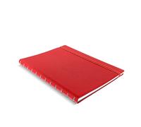 Filofax 115023 Carnet de note A4 avec feuille repositionnable Rouge
