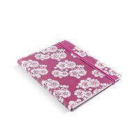 Filofax 115040 carnets a5 impressions, rose/blanc