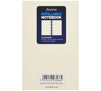 Filofax 122451 Pocket Recharge pour carnet de note uni Blanc
