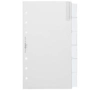 Filofax 131624 Recharge pour Organiseur index vierge Couleurs Assorties