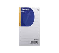Filofax 132204 Recharge pour Organiseur feuille de note Blanc