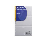 Filofax 133616 Recharge pour Organiseur porte-cartes visite Transparent