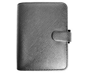 Filofax 2020 Organiseur de Poche, Saffiano, Argent métallisé
