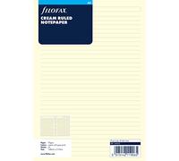 Filofax 343032 Recharge pour Organiseur feuille A5 ligné Crème
