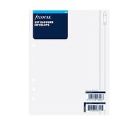 Filofax Pochette à fermeture éclair 343618 A5 transparente