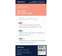 Filofax 344003 Agenda personnel, clip portable Papier ligné