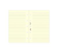 Filofax 513053 Recharge pour Organiseur feuille de note ligné Crème