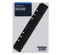 FILOFAX - A5 BLACK RULER PAGE MARKER - Non-book item - G245z