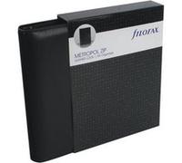 FILOFAX A5 METROPOL ZIP NOIR