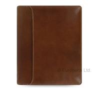 Carpentras Sign Agenda Organiseur "Lockwood Zip" Format A5 Zip 1 Semaine Sur 2 Pages Coloris Cognac