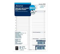 Filofax Agenda 2024 format A5 1 jour par page en anglais