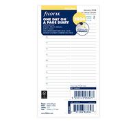 Filofax Agenda 2024 personnel 1 jour par page 5 langues