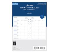 Filofax Agenda 2026 26-68510 A5 avec mois sur deux pages