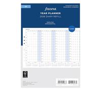 Filofax Agenda 2026 format A5 en anglais