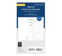Filofax Agenda 2026 horizontal 26-68405 avec mois par page (français non garanti)