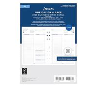 Filofax Agenda 2026 journalier 2026 format A5, jour par page, 26-68519