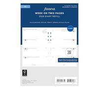 Filofax Agenda 2026 semainier 2026 en 5 langues format A5 26-68516