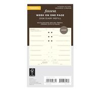 Filofax Agenda 2026 semainier personnel 2026 en 5 langues Crème 26-68439
