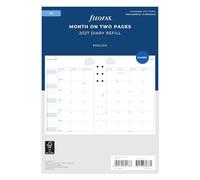 Filofax Agenda 2027 27-68510 A5 avec mois sur deux pages