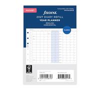 Filofax Agenda annuel 2027 horizontal de poche
