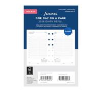 Filofax Agenda de poche 2026 jour par page en anglais 26-68241