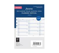 Filofax Agenda de poche vertical annuel français 2026