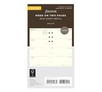 Filofax Agenda personnel 2027 27-68424 - Semaine sur deux pages - Coton crème