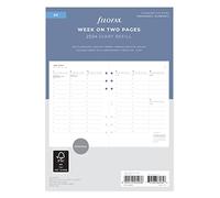 Filofax Agenda semainier 2024 minimal format A5 avec rendez-vous