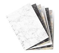Filofax B152023 Recharge pour carnet de notes Format A5 Motif marbre Papier uni