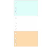 Filofax Bloc-Notes Assortis Par 3 - Format Cartes De Visite